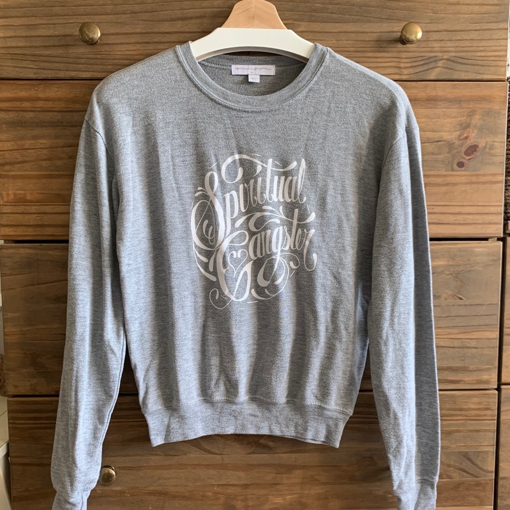 Spiritual Gangster Gray Sweatshirt